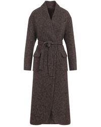 Brunello Cucinelli - Wool And Cashmere Coat - Lyst