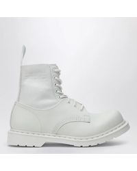 MM6 by Maison Margiela - Lace-Up Boot Mm6 X Dr. Martens - Lyst