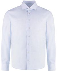 BASTONCINO - Printed Cotton Shirt - Lyst