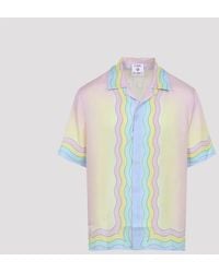 CASABLANCA - For The Love Of Dance Silk Shirt - Lyst