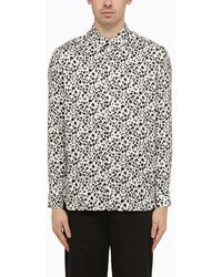 PT Torino - Viscose Striped Shirt - Lyst