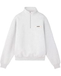 Jacquemus - Half-Zip Sweatshirt - Lyst