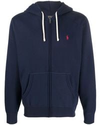 Polo Ralph Lauren - Cotton-Blend Zip Hoodie - Lyst