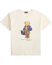 Polo Ralph Lauren - Polo Bear Cotton Jersey T-Shirt - Lyst