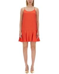 MICHAEL Michael Kors - Dress With Chain Straps - Lyst