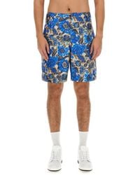 Moschino - Short All Over Flower - Lyst