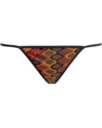 PUCCI - Vivara Polyamide Elastane Bikini Briefs - Lyst