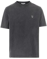 Maison Kitsuné - Maison Kitsuné Fox Head Faded Comfort Tee Shirt - Lyst