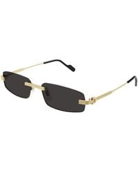 Cartier - Sunglasses Ct0535S 001/17/145 - Lyst