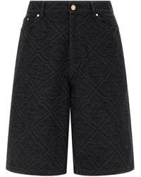 CASABLANCA - Cotton Bermuda Shorts - Lyst