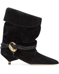 Isabel Marant - Edrika Suede Ankle Boots - Lyst