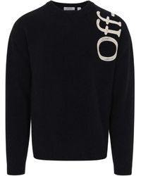 Off-White c/o Virgil Abloh - Pullover Girocollo - Lyst