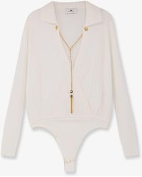 Elisabetta Franchi - Viscose Blend Body - Lyst