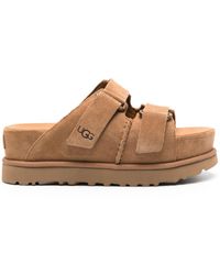 UGG - Goldenstar Double-Strap Suede Sandals - Lyst