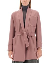 Max Mara - Belted Jacket - Lyst