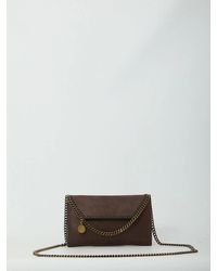 Stella McCartney - Mahogany Falabella Chain Wallet - Lyst