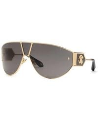 Roberto Cavalli - Oro Rose' Lucido Totale Metal Sunglasses - Lyst