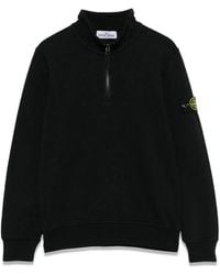 Stone Island - Polo Shirt With Half Zipper - Lyst
