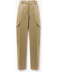 Givenchy - Cotton And Wool Cargo Trousers - Lyst