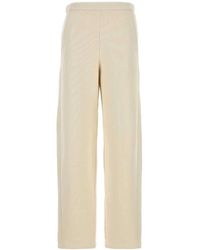 Max Mara - Off Straight Flat Front Pant - Lyst