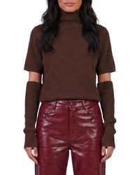 FEDERICA TOSI - Sleeve-Top Shirt - Lyst