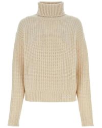 Gucci - Silk And Cashmere Turtleneck Sweater - Lyst