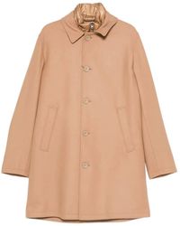 Herno - Single-Breasted Padded Coat - Lyst