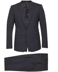 Dolce & Gabbana - Dolce & Gabbana Single-Breasted Virgin Wool Suit - Lyst