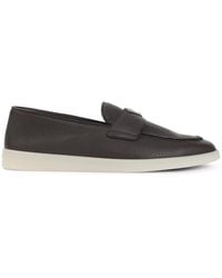 Prada - Caffè Suede Loafer - Lyst