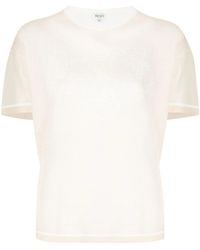 KENZO - Tiger Logo Mesh Knitted T-Shirt - Lyst