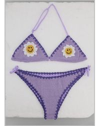 MC2 Saint Barth - Teen Girls Textured Bikini Set - Lyst