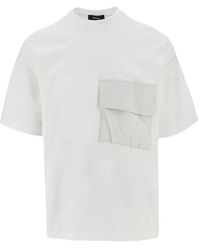 Laminar - Contrast Pockets T-Shirt - Lyst