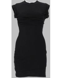 Alexander Wang - Ruched Cap Sleeve Bodycon Mini Dress - Lyst
