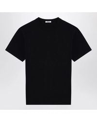 Tekla - Cotton Crew-Neck T-Shirt - Lyst