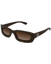 Gucci - Rectangle Havana Gradient Gg1786S - Lyst