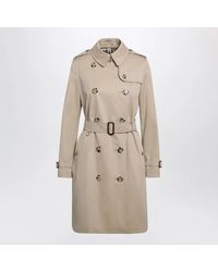 Burberry - Double-Breasted Kensington Cotton Trench Coat - Lyst