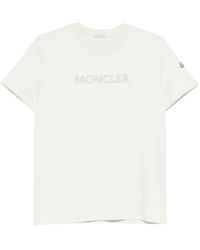 Moncler - Logo Cotton T-Shirt - Lyst