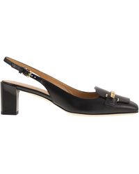 Tod's - Slingback Leather Décolleté - Lyst