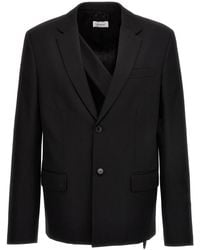 Off-White c/o Virgil Abloh - 'Ow Embroidery' Blazer - Lyst
