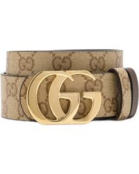 Gucci - Reversible Cut Gg Marmont Belt - Lyst