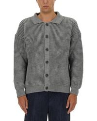 FAMILY FIRST - Cardigan Polo Shirt - Lyst