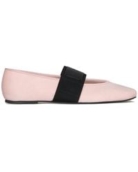 Givenchy - Sliced Square Ballerinas - Lyst