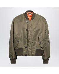 JW Anderson - Oversized Military Nylon Bomber Jacket - Lyst