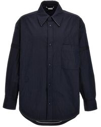 Thom Browne - 'Snap Front' Overshirt - Lyst
