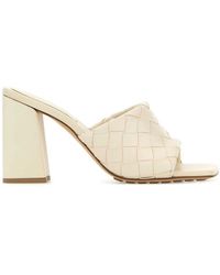 Bottega Veneta - Textured Heels - Lyst