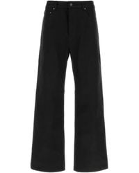 Balenciaga - Curved Knee Pants - Lyst