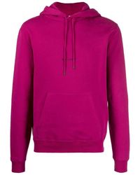 Saint Laurent - Rive Gauche Logo Hoodie - Lyst