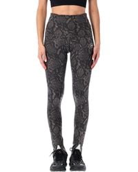 adidas By Stella McCartney - Adidas By Stella Mccartney Adidas By Stella Mccartney Python Print Rolltop Leggings - Lyst
