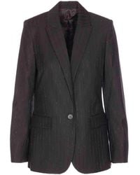 Zadig & Voltaire - Zadig&Voltaire Valse Strass Jacket - Lyst