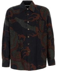 Our Legacy - Printed Cotton Shirt - Lyst